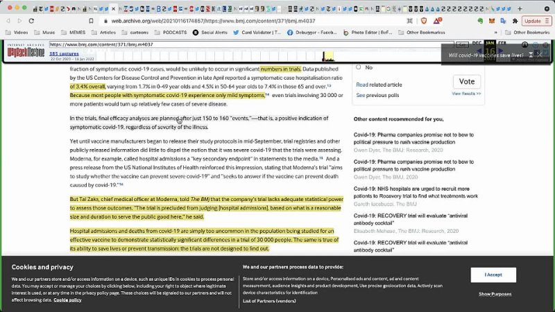 Jab Aggressively Pushed Despite Failing Data/Collapsing Narrative & Reports Reveal "Booster" Failure