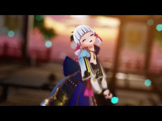 【Genshin Impact MMD／60FPS】Ayaka【还是你的笑容最可爱】