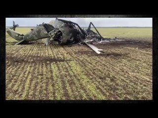 [AleX MoSS] Под Николаевым сбит очередной российский вертолёт Ми-35М!