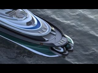 Яхта Avangardia от итальянской студии Lazzarini Design