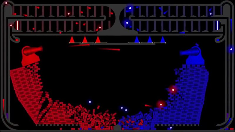 Castle Destruction 19 Revivable Castle Marble Race in