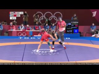 Олимпиада-2020 57kg 1_8 Helen Louise MAROULIS (USA) vs. RONG Ningning (CHN)