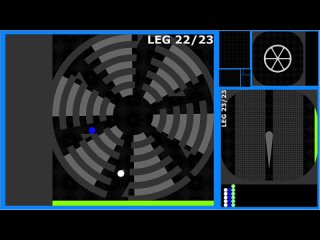 Fractal Spiral - Team Elimination Marble Race in Algodoo (Dizziness Warning at the End)