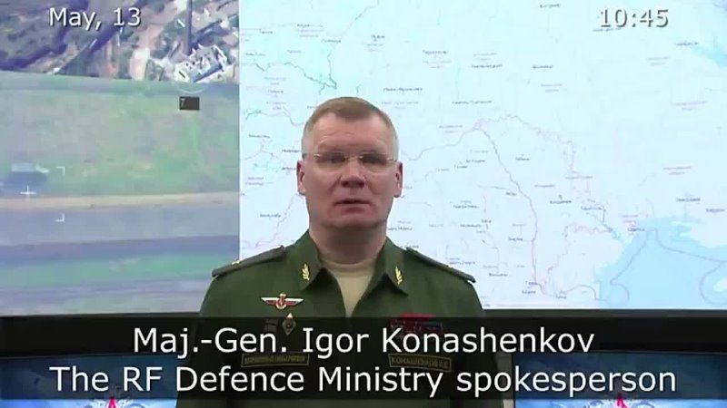 Briefing by Russian Defence Ministry May