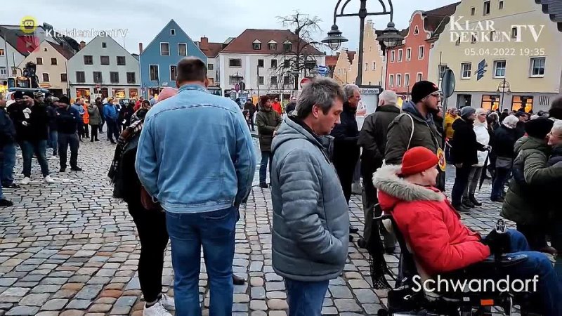 LIVE, aus Schwandorf, Motto: JETZT NICHT