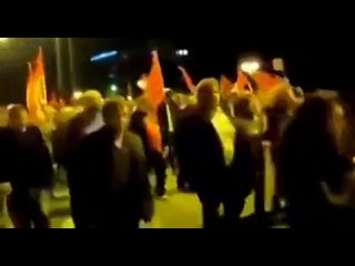 Греки вышли в поддержку России и против НАТО.