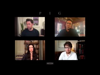 PIG Q&A With Nicolas Cage, Michael Sarnoski & Vanessa Block, Moderated by John Krasinski