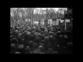 Выступление маршала Георгия Жукова в Киеве, на митинге, посвященном освобождению столицы Украины 6 ноября 1943 года.