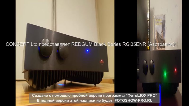 Нон стоп музыкальная презентация усилителя REDGUM Black Series RGi35