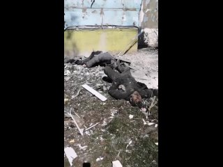 🔞☠️🇺🇦Страшные кадры из Рубежного: три человека погибли, не успев добежать до бомбоубежища