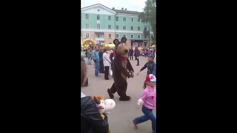 Русский мишка зажигает Russian bear