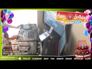 DEE JAY HUSTLA / MANIC FM 18  TODAY BDAY SESSION