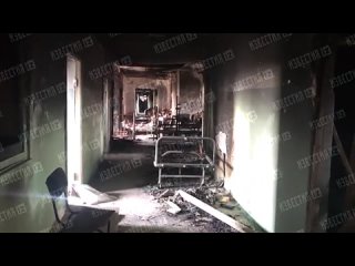 Кадры изнутри разрушенной больницы в Мариуполе