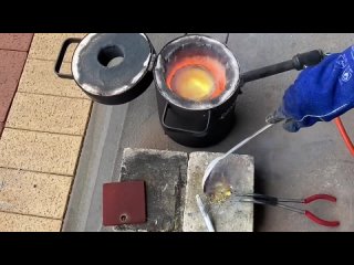 Metal Dust Melt Down - Trash To Treasure - Multiple Melts - ASMR Metal Melting - BigStackD Casting