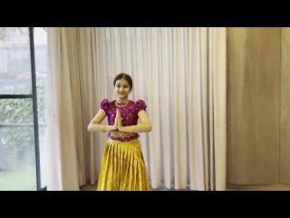 Sitara Ghattamanenis First Kuchipudi Dance Performance _ Sri Rama Navami _ Mahesh Babu