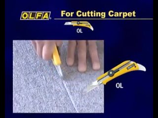 Нож OLFA OL для резки коврового покрытия