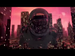 Purple Skies   The Ultimate  Synthwave Mix visualization with music for sleep