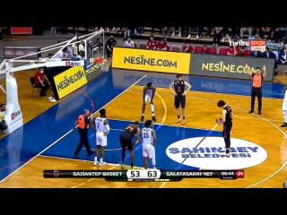 Gaziantep Basketbol - Galatasaray NEF  @BasketbolArsivi