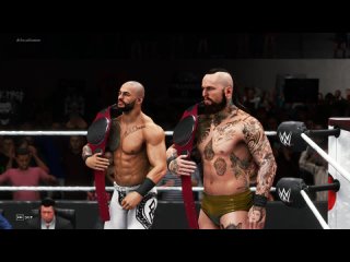 Aleister Black  Ricochet Vs Evolution - Tag Team Match for RAW Tag Team Championship