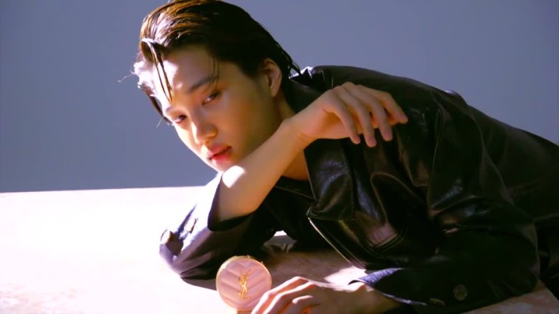 KAI (카이)  🍑 YSL Beauty Marie Claire Photoshoot Behind