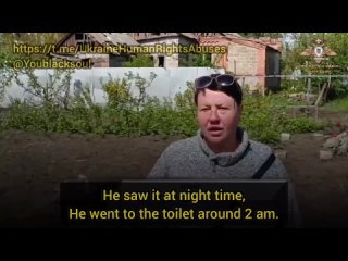Ukraine, this woman tells how Ukrainian troops shot at civilians and almost killed her husband...