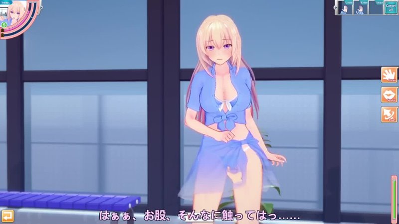 Hottest and most Popular Girl in School Gets Fucked by the Pool in her Bikini 3 D