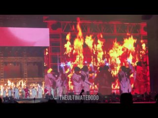BTS -  FIRE  PTD On Stage. Las Vegas. Day 2