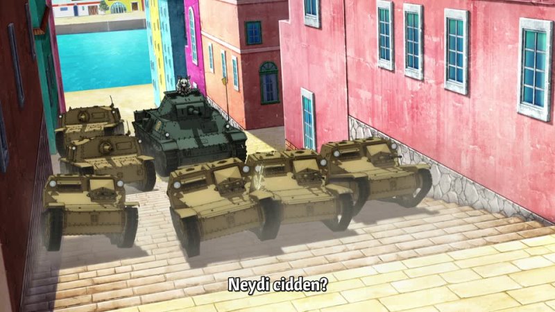 Pijamalı Koi Girls und Panzer das Finale 3 BD