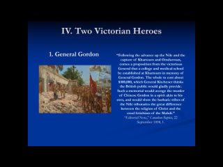 Queen Victoria & General Gordon. Heroes in the Age of Empires. The Andrew Fuller Centre Lecture