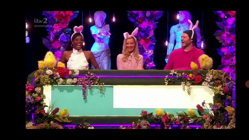 Celebrity juice Easter special with Howard