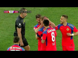 GOOOL! FCSB - FC Arge 4-0. Eurogol semnat de Darius Olaru