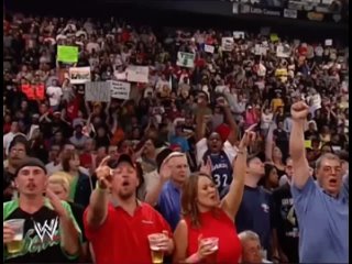Goldberg spears Christian on Raw 2003