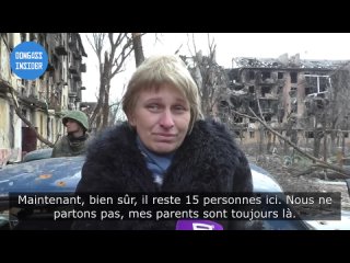 🇷🇺🇺🇦 16-04-2022 - Donbass Insider - Marioupol - Les soldats du régiment Azov tiraient sur les civils