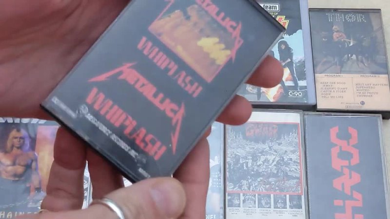 TOP 10 Heavy Metal Cassette Tapes from my collection!