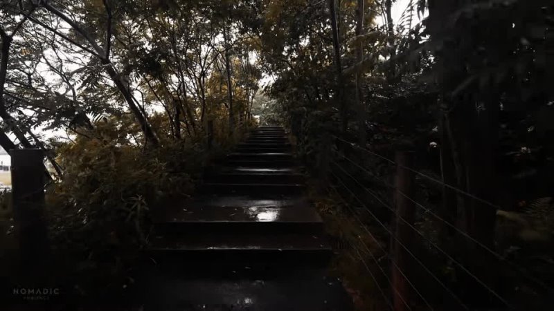 Walking in the Rain, Brooklyn New York, Rainy Windy