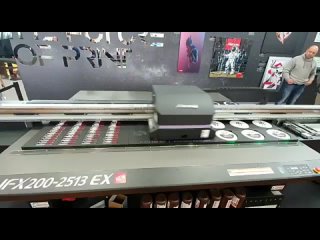 Mimaki JFX200-2513 EX на выставке Fespa