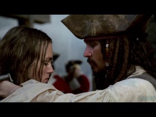 Спасение мисс Суон.Пираты Карибского моря Проклятие Черной жемчужины  Pirates of the Caribbean (2003)