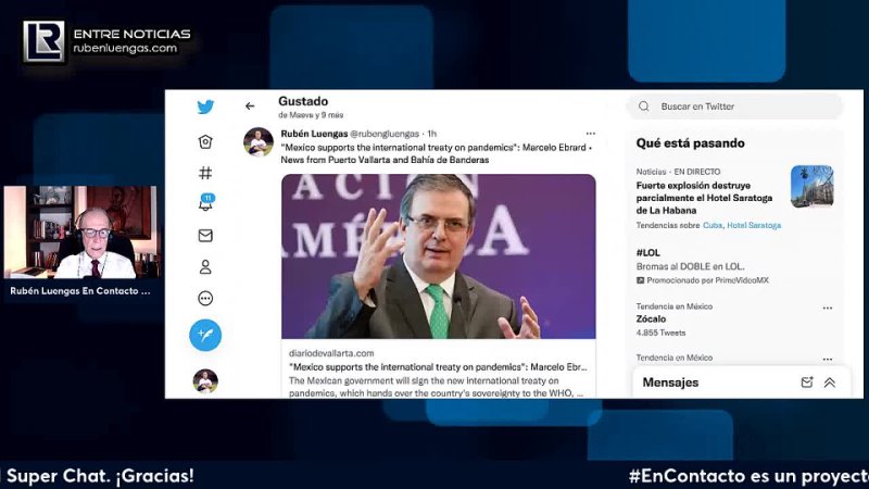 Live: Ruben Luengas | Entre Noticias
