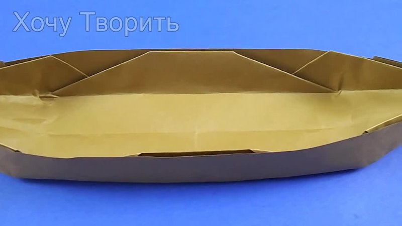 How to make a paper boat that floats Origami