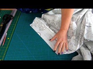 Простыня на резинке своими руками. Пошаговый мастер класс по раскрою и пошиву простыни.mp4