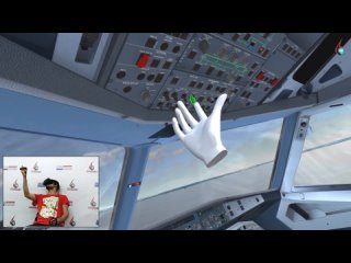 VR тренажер управления Airbus A320