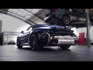 Porsche 911 Turbo Fi Exhaust by  Level Performance