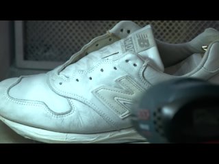 Реставрация и чистка обуви New Balance 1400 sneakers (АСМР)