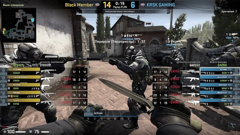 Многоборье. KRSK GAMING vs Black