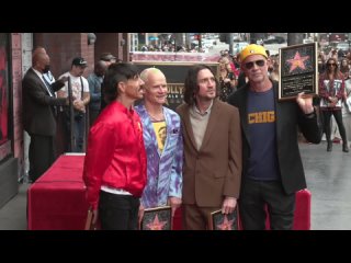 Red Hot Chili Peppers - Hollywood Walk of Fame Ceremony