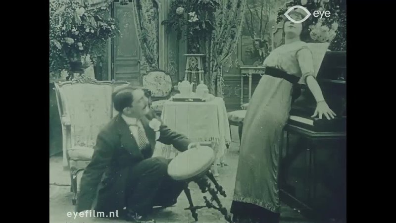 Гонтран и незнакомая соседка, Gontran et la voisine inconnue (1913) Русские
