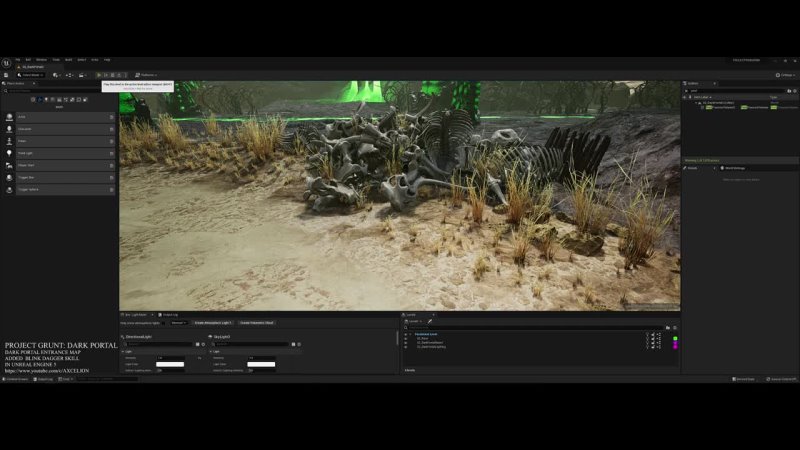 PROJECT GRUNT - DARK PORTAL IN UNREAL ENGINE 5