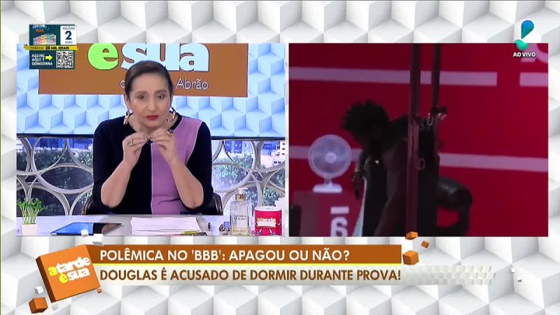 RedeTV - BBB22: Sonia Abrão critica regra de finalizar a prova do líder de resistência após 24h