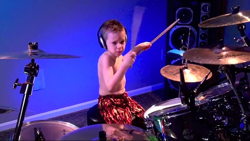 GIRLS GIRLS GIRLS  6 year old Drummer  Drum Cover