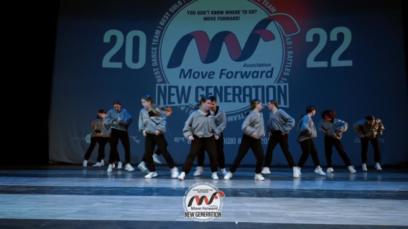 One Way 1st place, Juniors first move, MOVE FORWARD NEW GENERATION